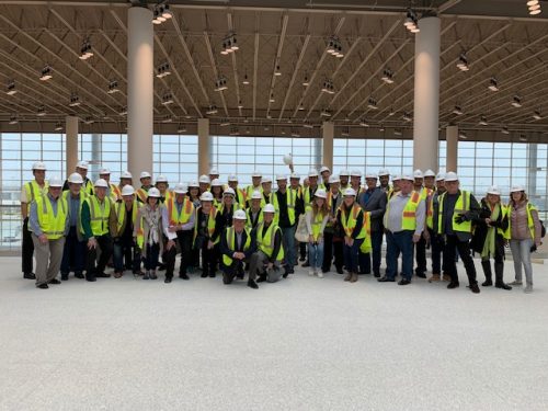 50+ Skal New Orleans members receive VIP sneak peek at the new airport